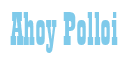 Rendering "Ahoy Polloi" using Bill Board