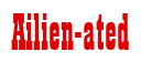 Rendering "Ailien-ated" using Bill Board