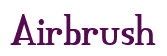 Rendering "Airbrush" using Credit River
