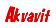Rendering "Akvavit" using Big Nib