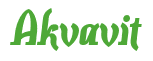 Rendering "Akvavit" using Color Bar