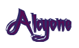 Rendering "Alcyone" using Charming
