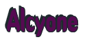 Rendering "Alcyone" using Callimarker