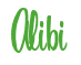 Rendering "Alibi" using Bean Sprout