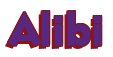 Rendering "Alibi" using Bully