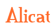 Rendering "Alicat" using Credit River