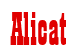 Rendering "Alicat" using Bill Board