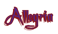 Rendering "Allegria" using Charming
