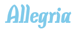 Rendering "Allegria" using Color Bar
