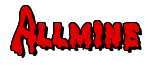 Rendering "Allmine" using Drippy Goo