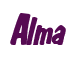 Rendering "Alma" using Big Nib