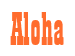 Rendering "Aloha" using Bill Board