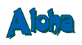 Rendering "Aloha" using Crane