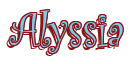 Rendering "Alyssia" using Curlz