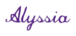 Rendering "Alyssia" using Commercial Script