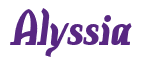 Rendering "Alyssia" using Color Bar