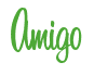 Rendering "Amigo" using Bean Sprout