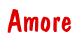 Rendering "Amore" using Dom Casual