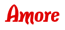 Rendering "Amore" using Color Bar