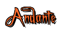 Rendering "Andante" using Charming