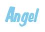 Rendering "Angel" using Big Nib