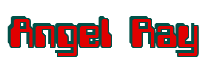Rendering "Angel Ray" using Computer Font