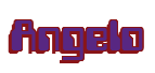 Rendering "Angelo" using Computer Font