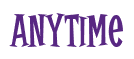 Rendering "Anytime" using Cooper Latin