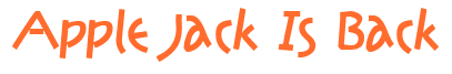 Rendering "Apple Jack Is Back" using Amazon