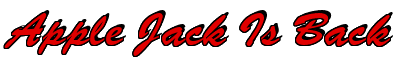 Rendering "Apple Jack Is Back" using Brush Script