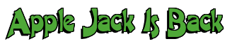 Rendering "Apple Jack Is Back" using Crane