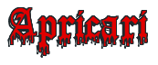 Rendering "Apricari" using Dracula Blood
