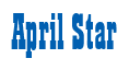 Rendering "April Star" using Bill Board