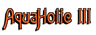 Rendering "AquaHolic III" using Agatha