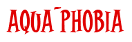Rendering "Aqua~Phobia" using Cooper Latin