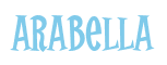 Rendering "Arabella" using Cooper Latin