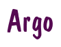 Rendering "Argo" using Dom Casual