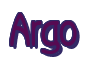 Rendering "Argo" using Beagle
