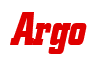 Rendering "Argo" using Boroughs