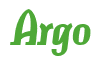 Rendering "Argo" using Color Bar