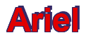 Rendering "Ariel" using Arial Bold