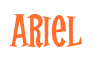 Rendering "Ariel" using Cooper Latin