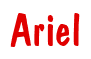 Rendering "Ariel" using Dom Casual