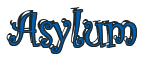 Rendering "Asylum" using Curlz