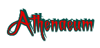 Rendering "Athenaeum" using Charming