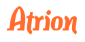Rendering "Atrion" using Color Bar