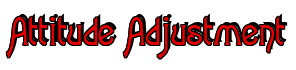 Rendering "Attitude Adjustment" using Agatha