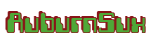 Rendering "AuburnSux" using Computer Font