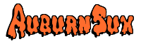 Rendering "AuburnSux" using Drippy Goo