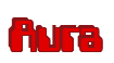 Rendering "Aura" using Computer Font